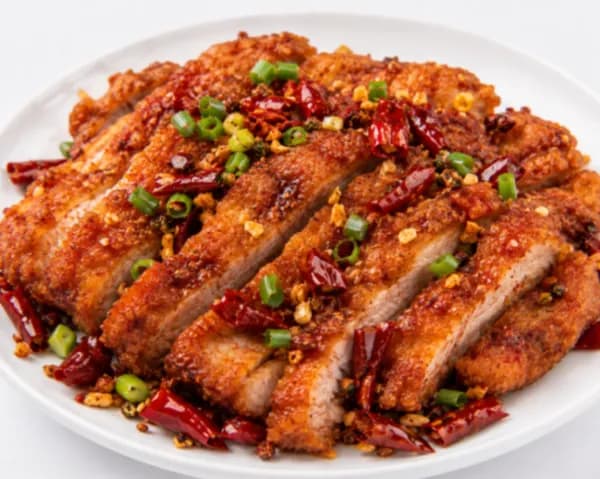 Deep-Fried Spicy Pork Chops