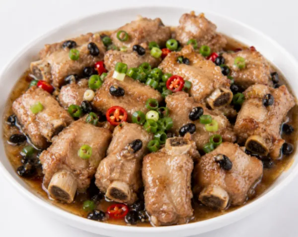 Steamed Spareribs in Black Bean Sauce