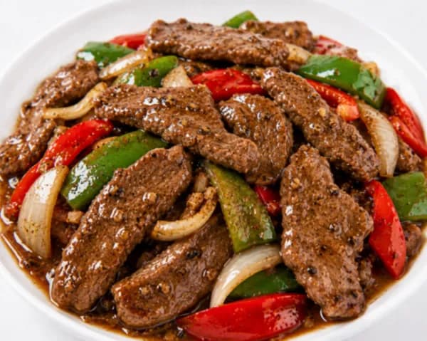 Pan-Fried Beef Tenderloin with Black Pepper Sauce
