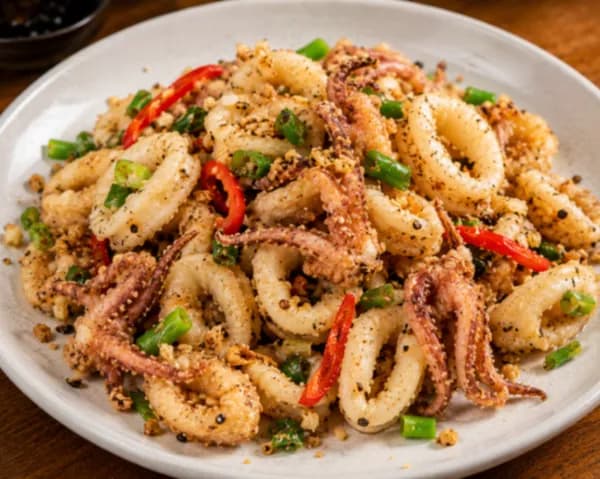 Pepperry Salt Squid