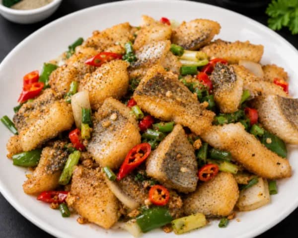 Peppery Salt Black Fish