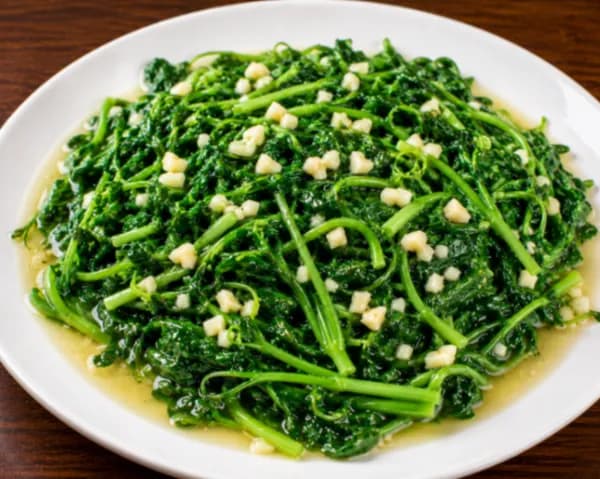 Snow Pea Leaf in Garlic Sauce