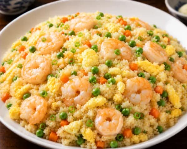 Prawn and Scramble Egg Fried Rice