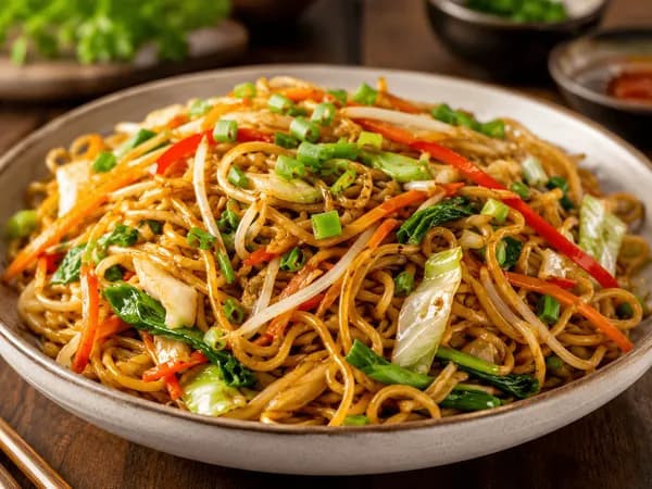 Vegetable-Fried Noodles
